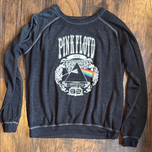 Pink Floyd Black Graphic Sweater size L (D3) - Picture 1 of 8